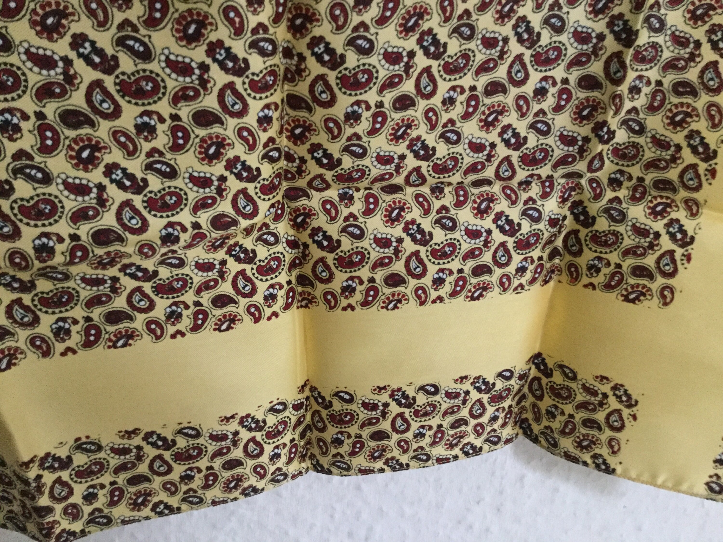 Silk handkerchief Etsy