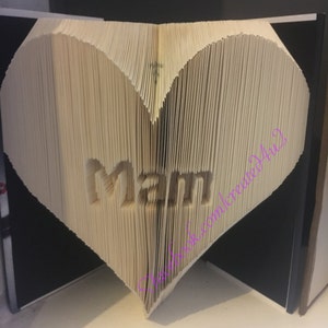 Combi Cut & Fold Book Folding Pattern MAM IN HEART 521 Pages New House Gift Instant Download