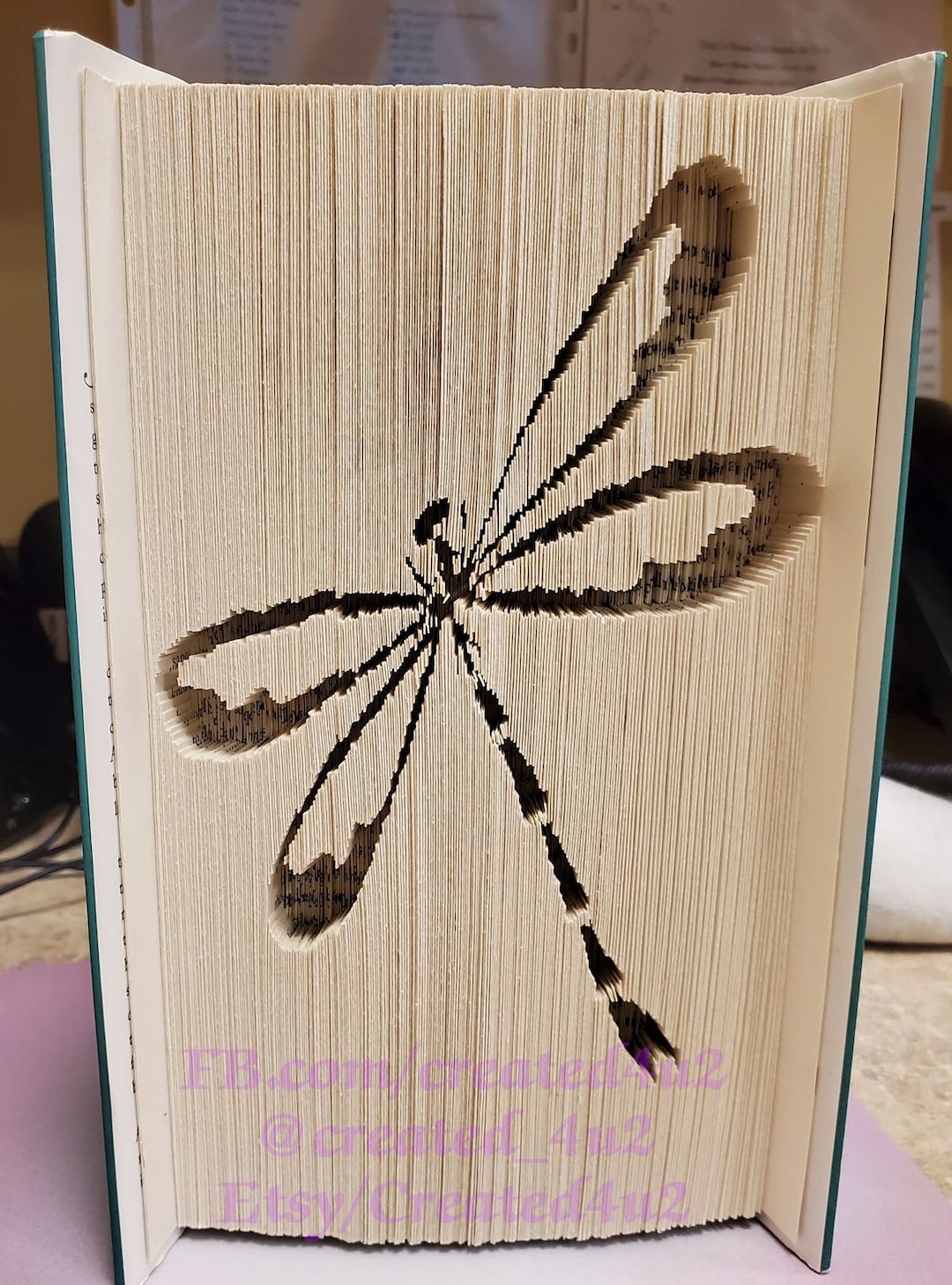 Cut & Fold Book Folding Pattern DRAGONFLY 501 Pages With Instructions ...