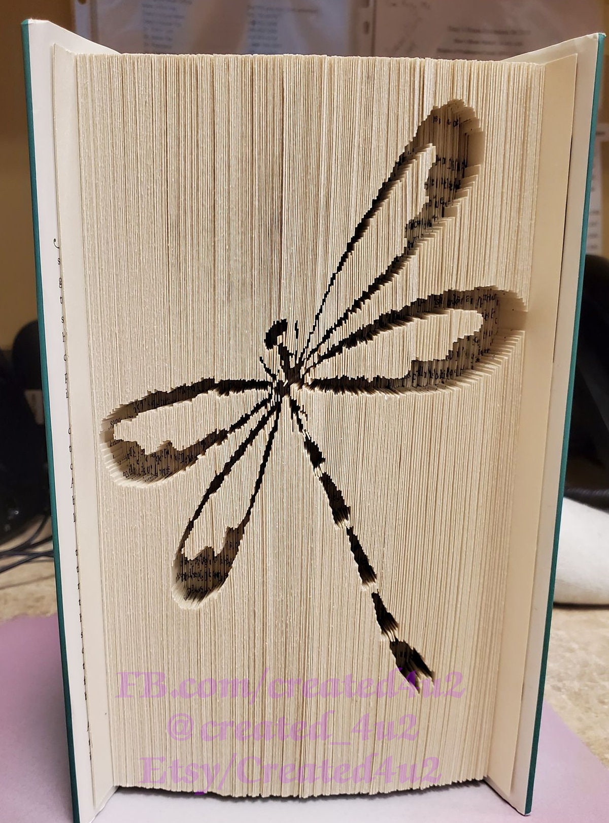 Cut & Fold Book Folding Pattern DRAGONFLY 501 Pages With Instructions ...