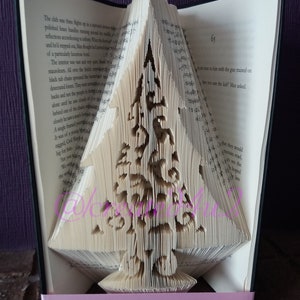 Combi Cut & Fold Book Folding Pattern CHRISTMAS TREE 511 Pages Xmas Gift Home Decore Family Gift **Instant Download**
