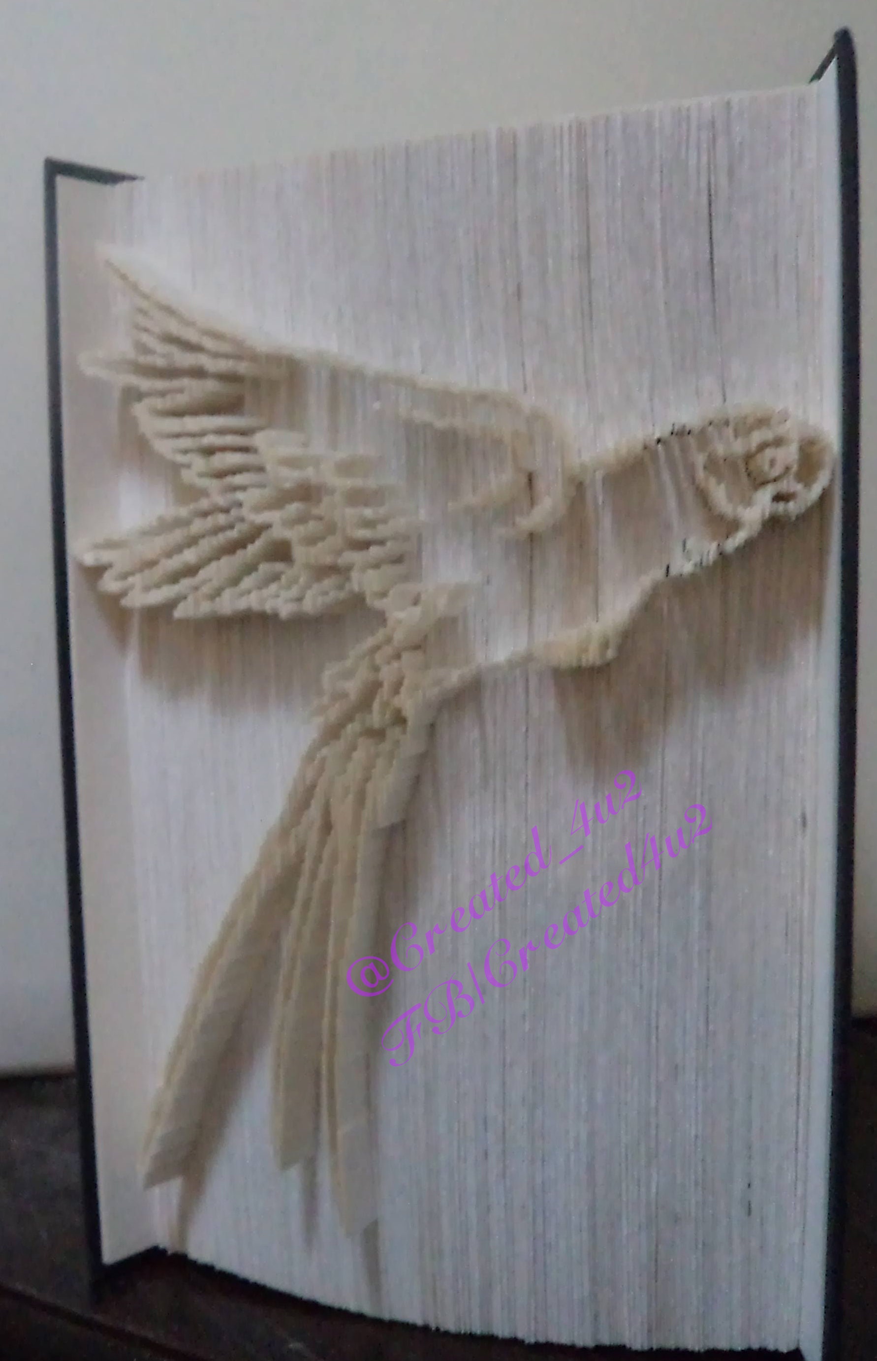 Cut & Fold Book Folding Pattern FLYING PARROT 521 Pages New Home Love ...