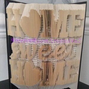 Conbi Cut & Fold Book Folding Pattern HOME SWEET HOME 569 Pages New Home Decor Unique Gift **Instant Download**