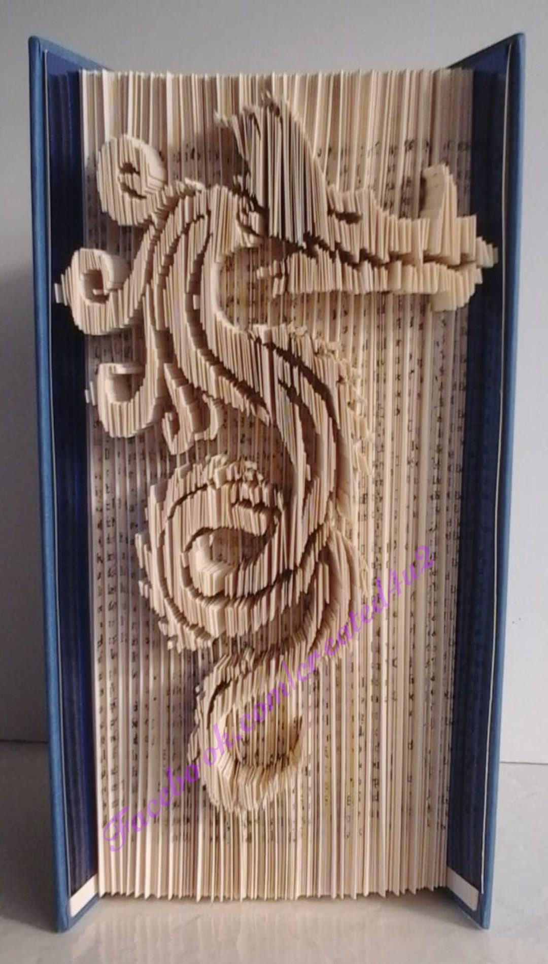 Cut & Fold Book Folding Pattern Intricate DRAGON 501 Pages With ...