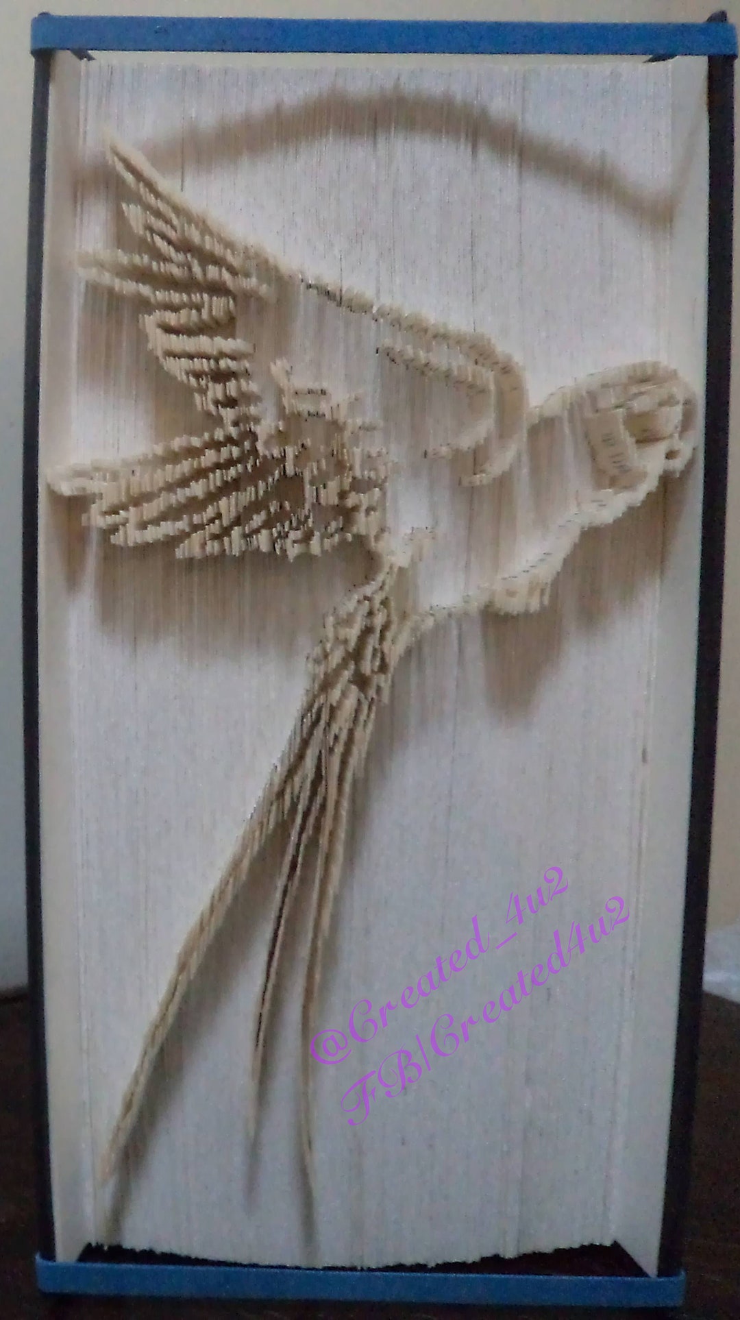 Cut & Fold Book Folding Pattern FLYING PARROT 521 Pages New Home Love ...
