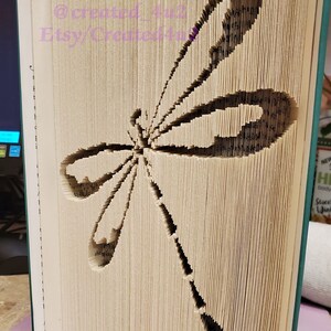 Cut & Fold Book Folding Pattern DRAGONFLY 501 Pages With Instructions ...