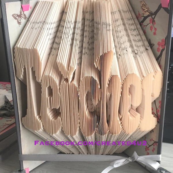 Cut & Fold Combi Book Folding Pattern TEACHER With APPLE A 400 Pages With Instructions Unique Gift **Instant Download**