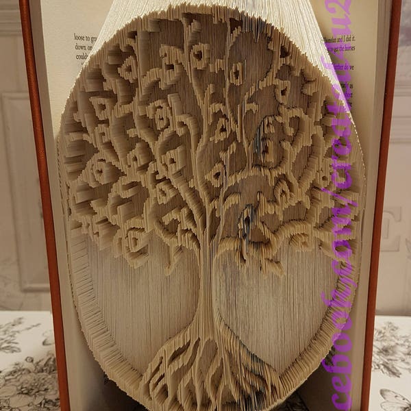 Combi Cut & Fold Book Folding Pattern TREE OF LIFE 621 Pages New House Family Freinds Gift *Instant Download*