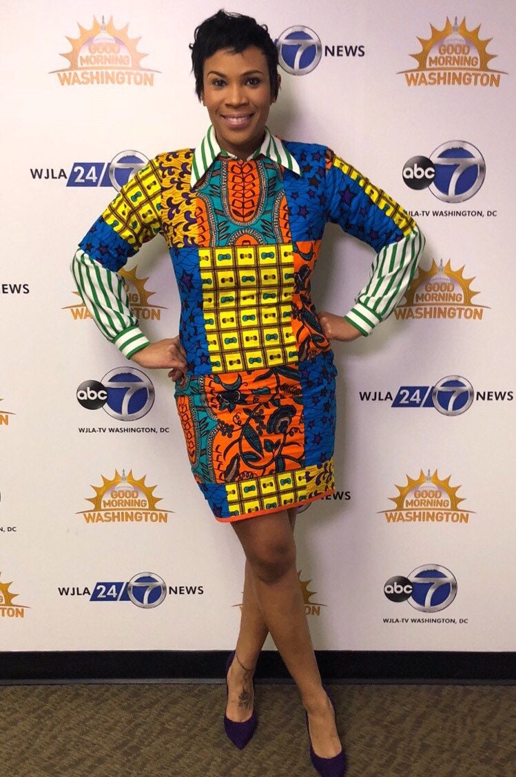 ankara patchwork dresses