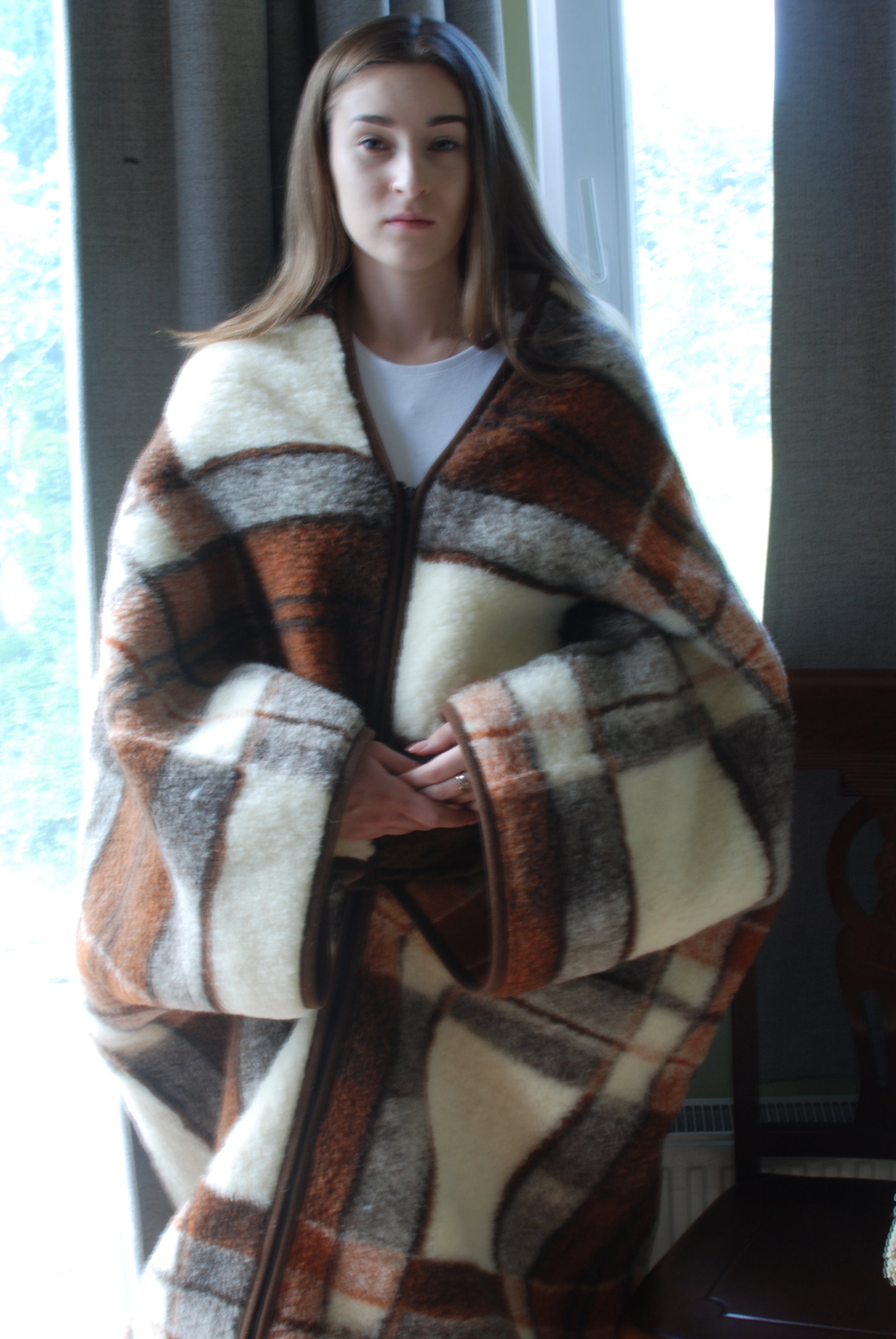 TV Merino Wool Sleeping Bag Wool Blanket Antirheumatic Etsy