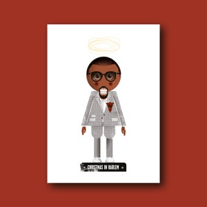 Cartão De Natal Natal No Harlem, Kanye West, Nutcracker Rockers