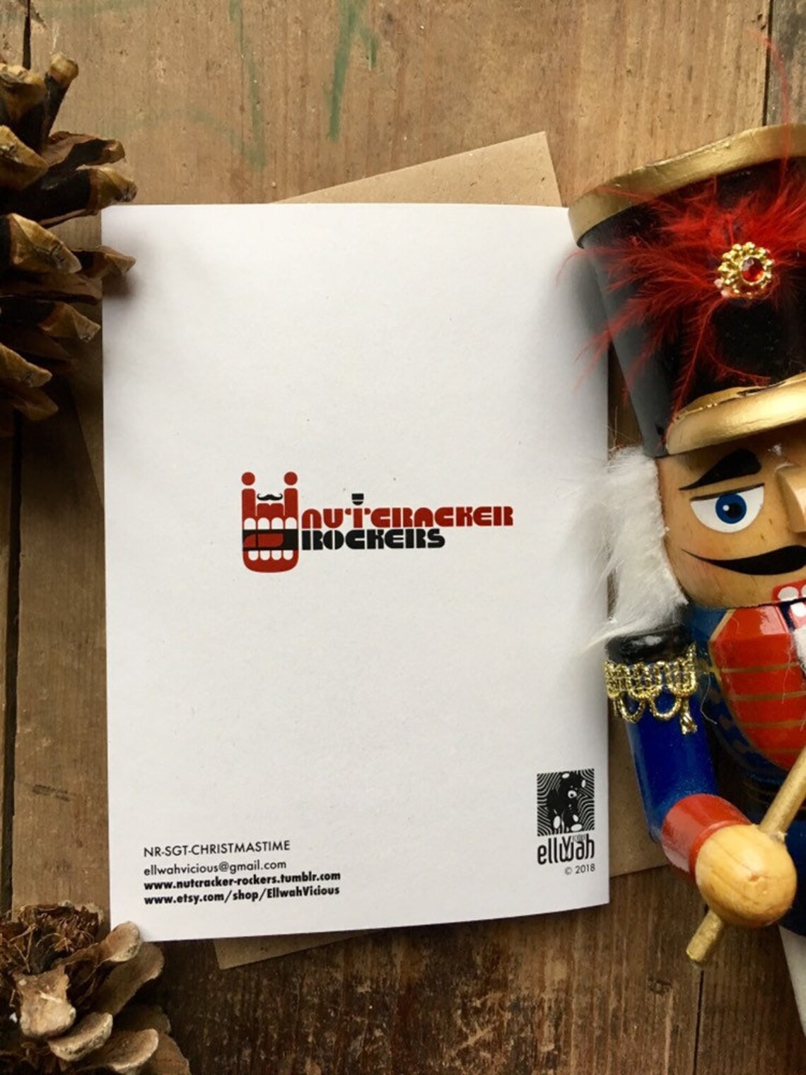 Fab Four the Beatles Nutcracker Rockers Christmas Cards Pack Etsy