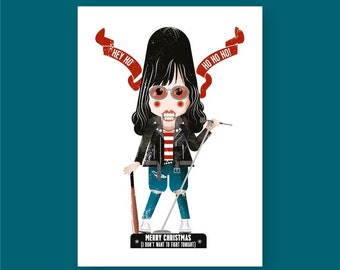 Merry Christmas (I don't want to fight tonight), Joey Ramone (The Ramones), Nutcracker Rockers Christmas Card