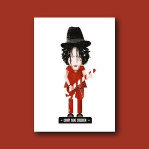 Candy Cane Children, Jack White (The White Stripes) Carte de Noël Casse-Noisette Rockers
