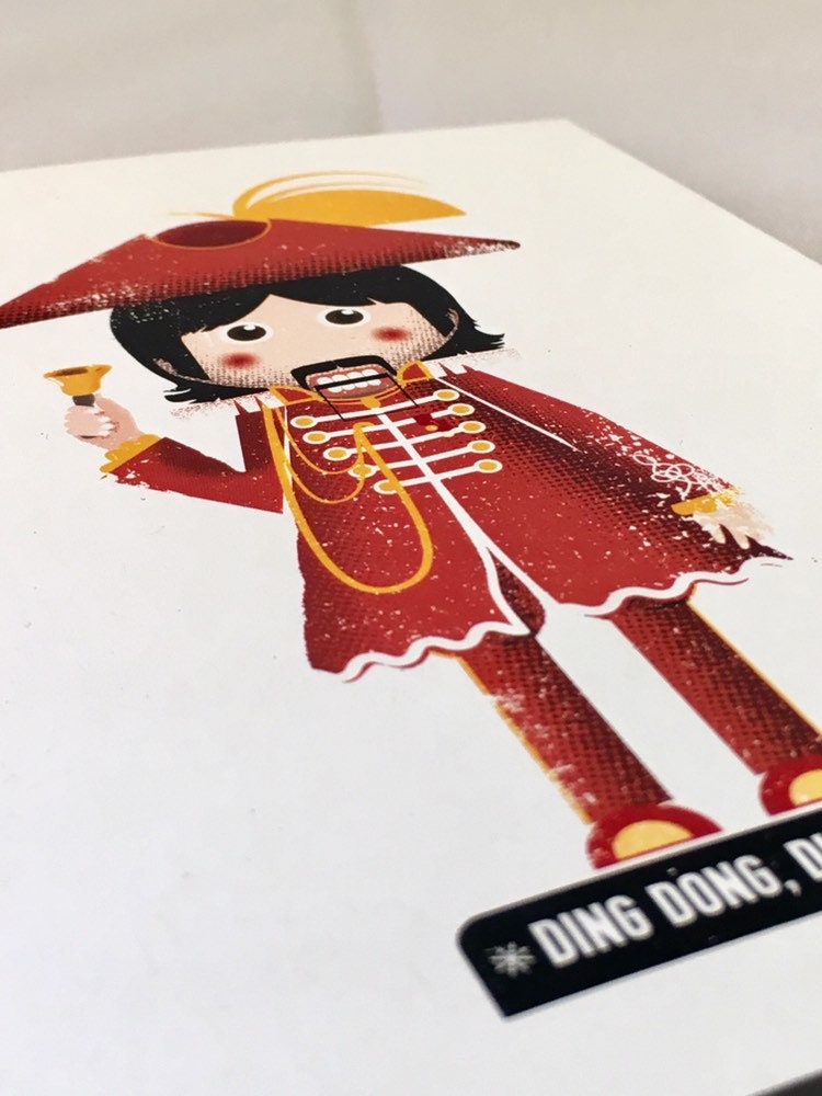 Ding Dong Ding Dong Harrison the Beatles Nutcracker Etsy