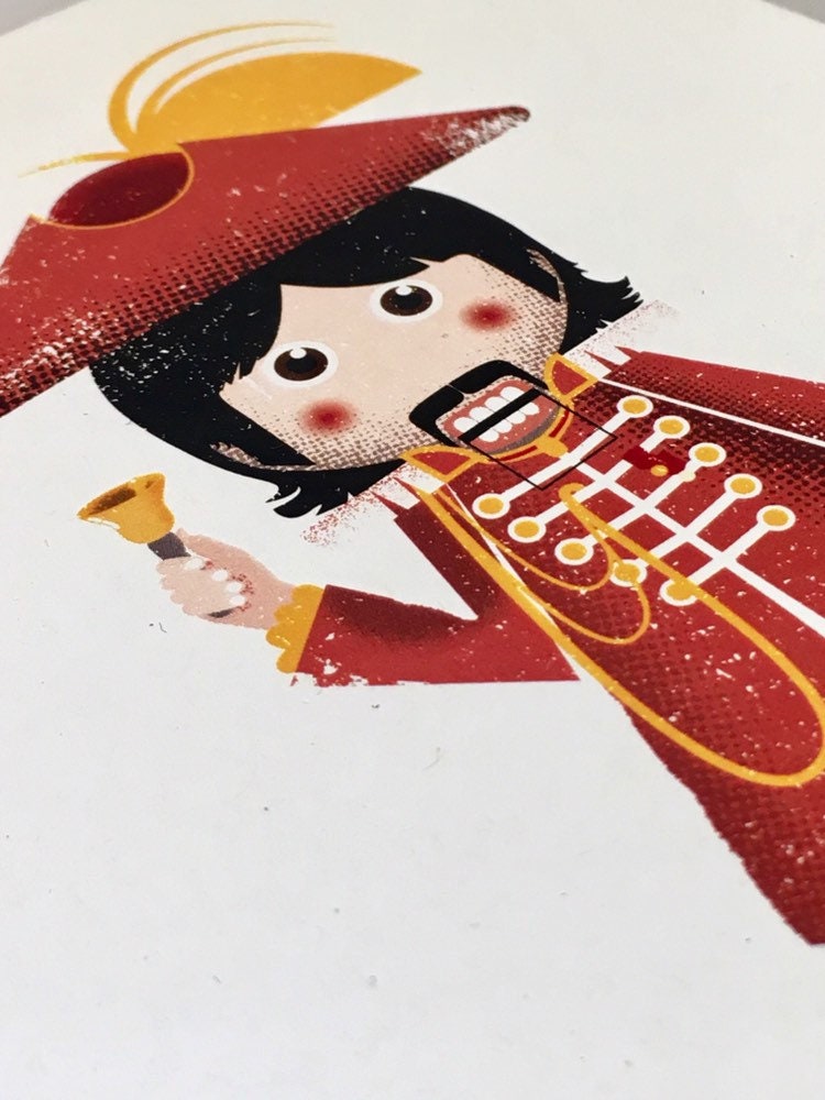 Ding Dong Ding Dong Harrison the Beatles Nutcracker Etsy