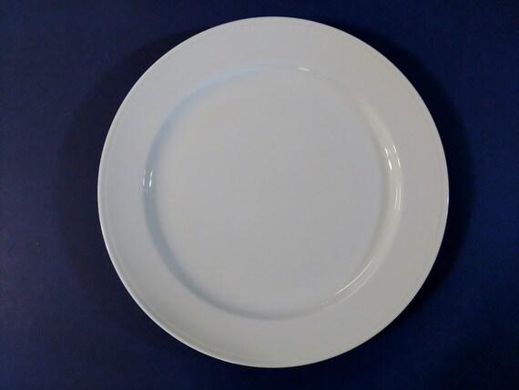 FURSTENBERG プレート 3枚セット 白磁 ドイツ製 FURSTENBERG (west Germany) - Dinner Plate - Simplistic White