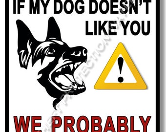 No Trespassing Dog Gun Pistol Firearm Home Business Security Sign 8/"x12/"