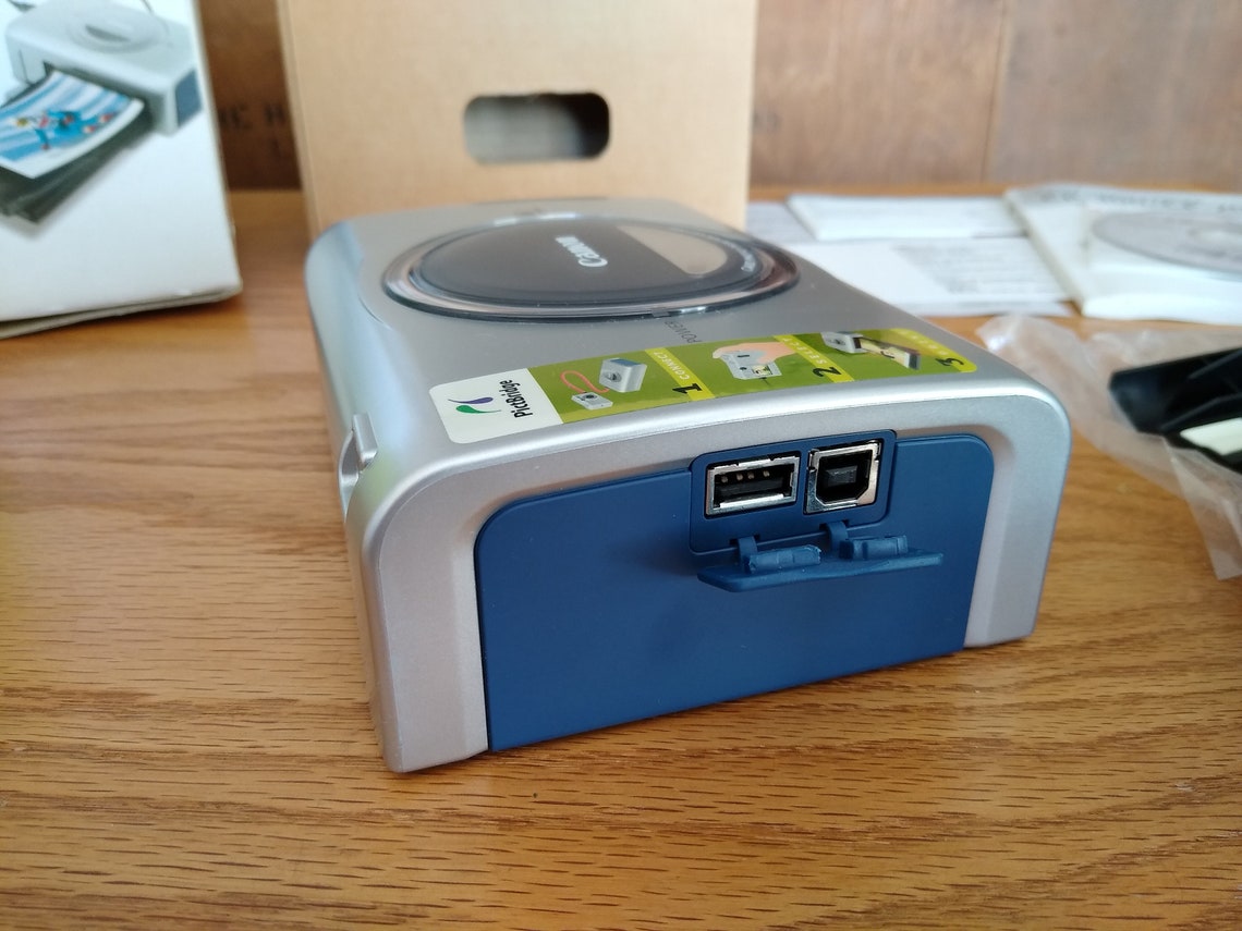 Canon CP200 Card Photo Printer New Open Box with Supplies Etsy