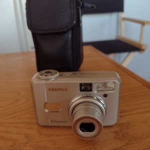 Pentax Optio 330GS Digital Camera Power Zoom Case New - Etsy Finland