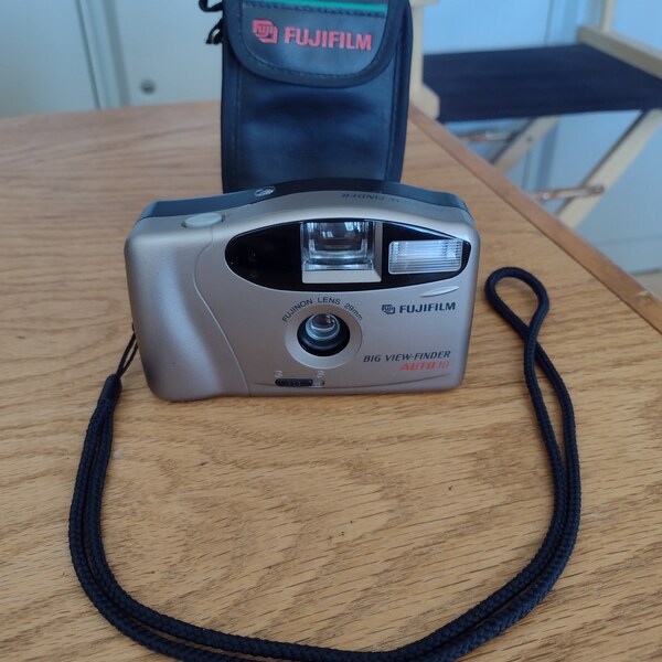 Fujifilm Big View-Finder Auto 10 35mm Camera, Case Tested