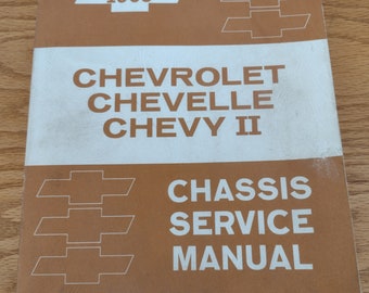 1965 Chevrolet Chevelle Chevy II Chassis Service Manual ST-56