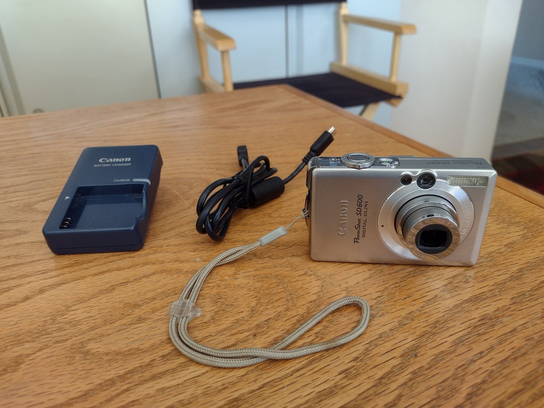 Canon Powershot SD 600 Digital Elph Camera Charger Cable and Etsy