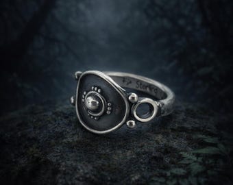 Argentium Sterling Silver Ring Size 6