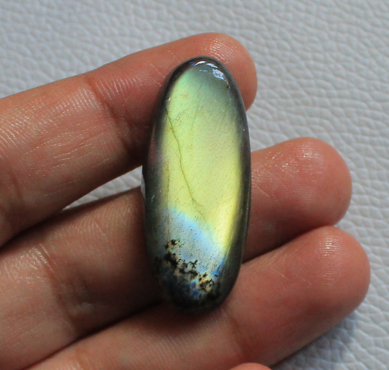 Transparent Multi Yellow Labradorite Cabochon Multi Yellow Etsy