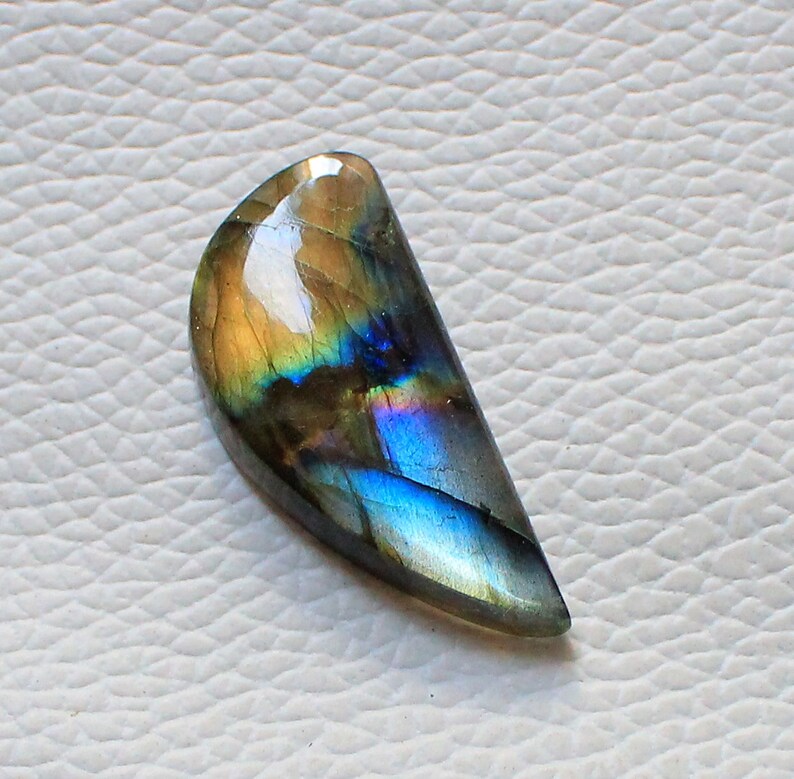 Wire Wrap Jewelry Amazing AAA Multi Purple Labradorite Cabochon 25 Ct Fancy Shape Best For Silver Labradorite Loose Gemstone