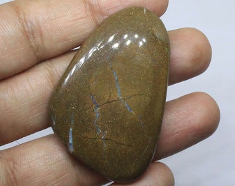 Boulder Opal Cabochon Gemstone, 93.55 Cts, 53x34x7mm