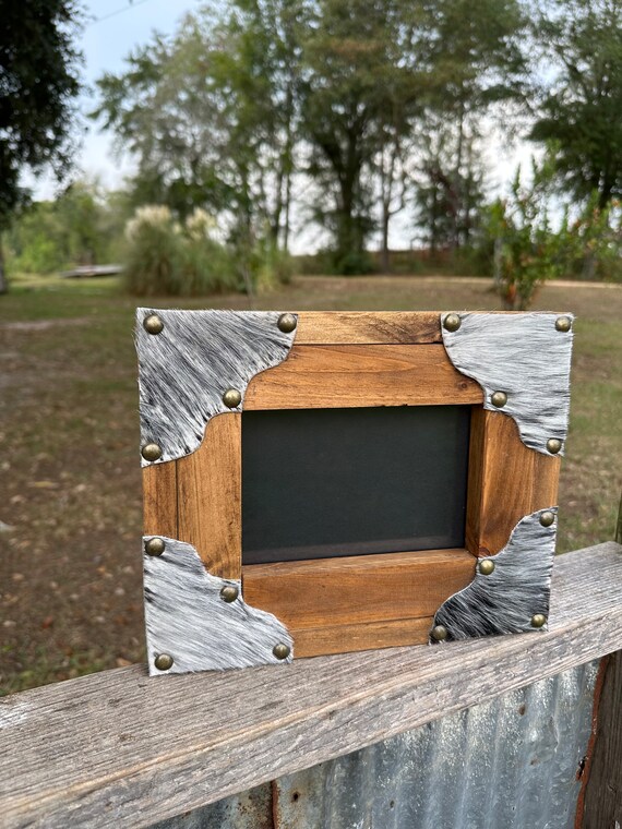 Cowhide 2024 picture frame
