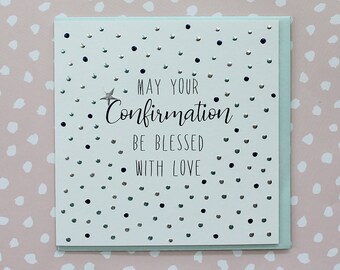 Confirmation Card Etsy