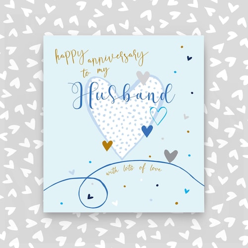 Husband Wedding Anniversary Card Anniversary Card for a - Etsy