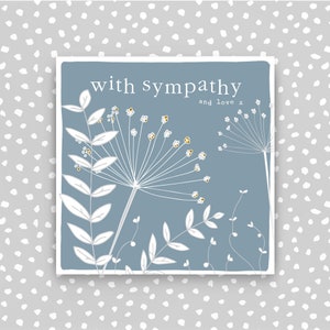 Sympathy Card - Condolence card