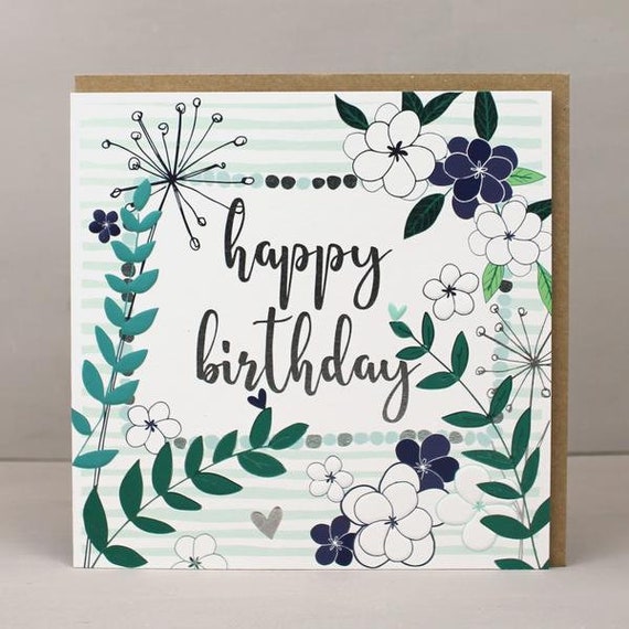 female birthday card