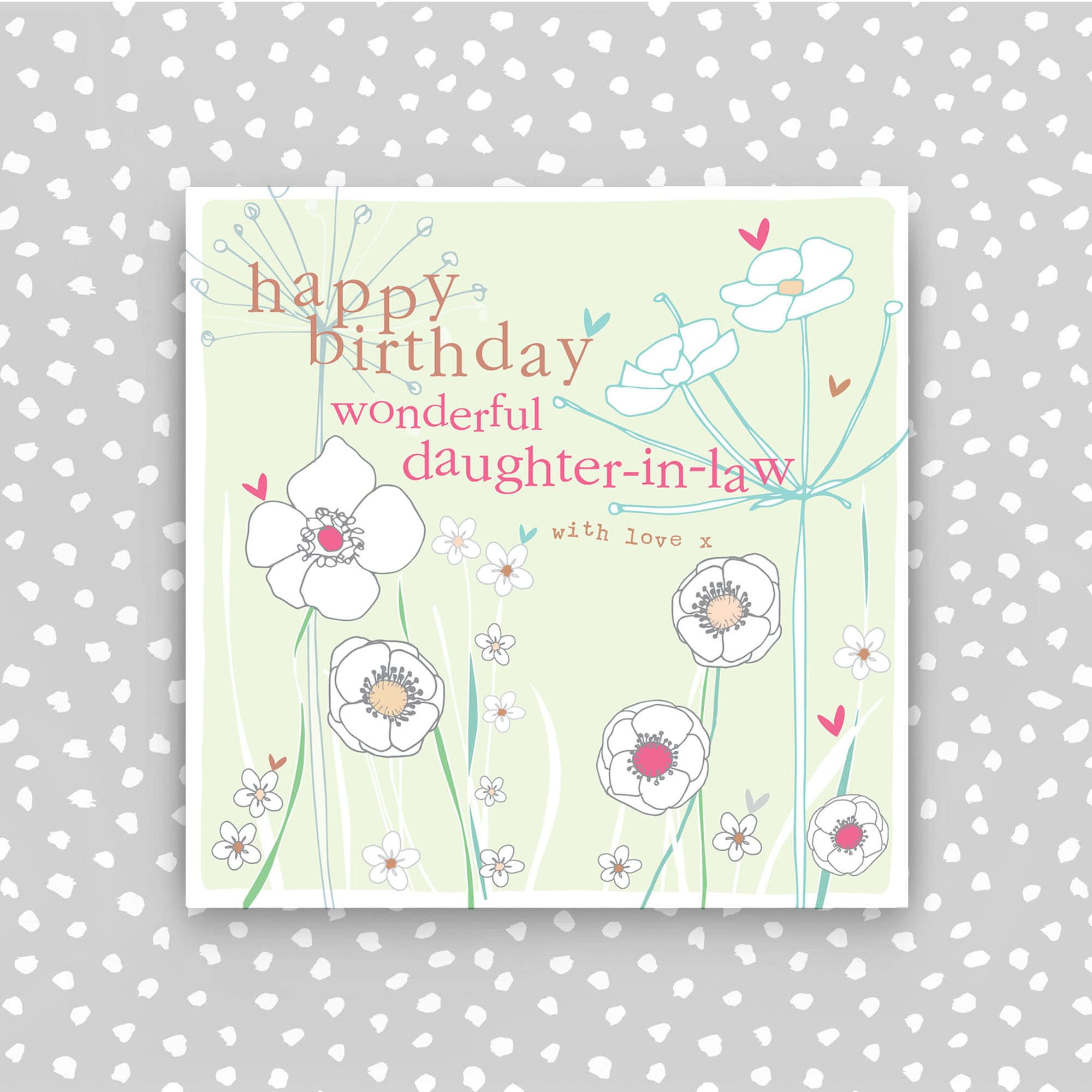 Daughter In Law Birthday Card Birthday Card For Daughter In Etsy