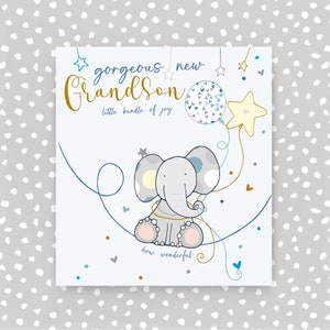 New Grandson or Granddaughter Card