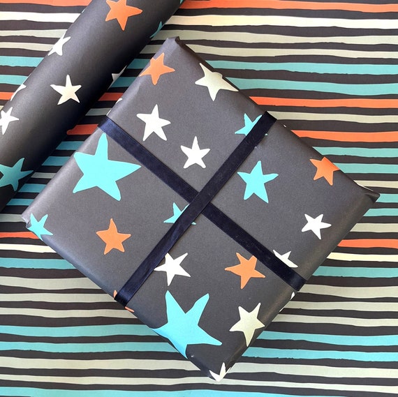 Birthday Wrapping Paper for Men or Boys 