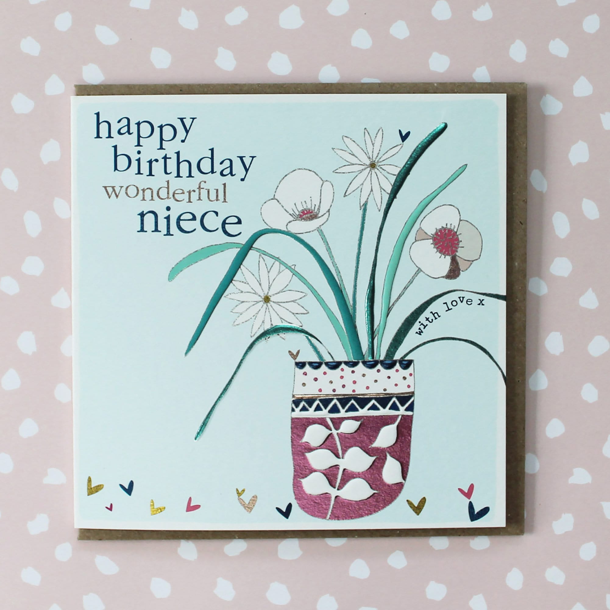 Happy Birthday Great Niece Images Niece Birthday Card Wonderful Niece Birthday Card - Etsy