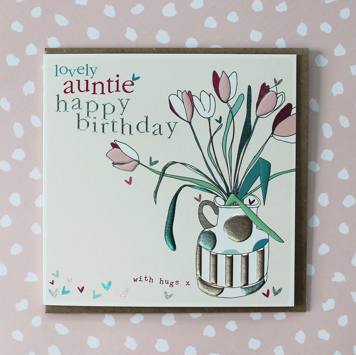 Auntie Birthday Card Birthday Card for a Auntie - Etsy