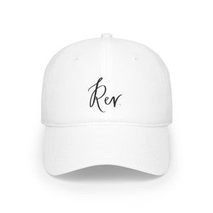 Rev. Hat, Reverend Baseball Cap, Minister Hat, Ordination Gift, Clergy Gift, Female Clergy Gift, Women in Ministry Gift, Woman Pastor Gift