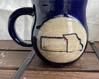 Handmade Kansas City Pottery Mugs