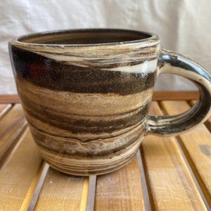 Handmade Ceramic Swirl Mug