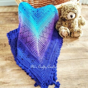 Butterfly Rock, crochet pattern, flos crafty crochet, uk, us terms, crochet, pdf, crochet pattern, heirloom blanket, baby blanket