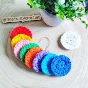 Crochet PATTERN for make up remover pads | super scrubby | Crochet pdf pattern only | beginner crochet