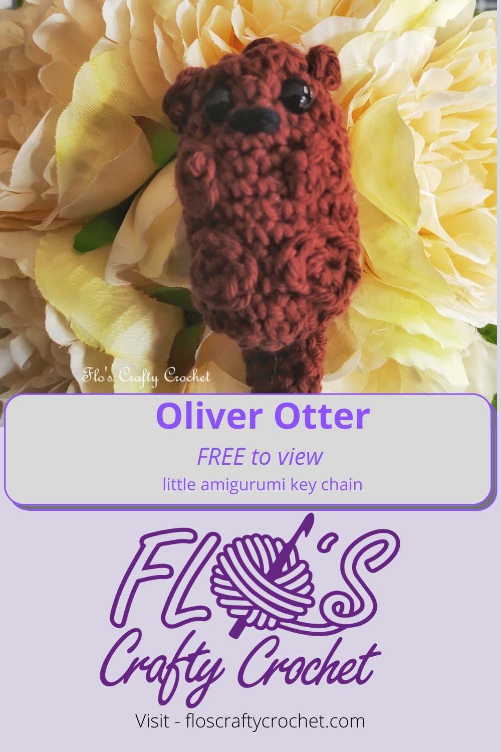 39 Otter Crochet Patterns for Cute Gifts, Nursery Decor, and Pocket-Sized Amigurumi 17 Oliver Otter Amigurumi Crochet