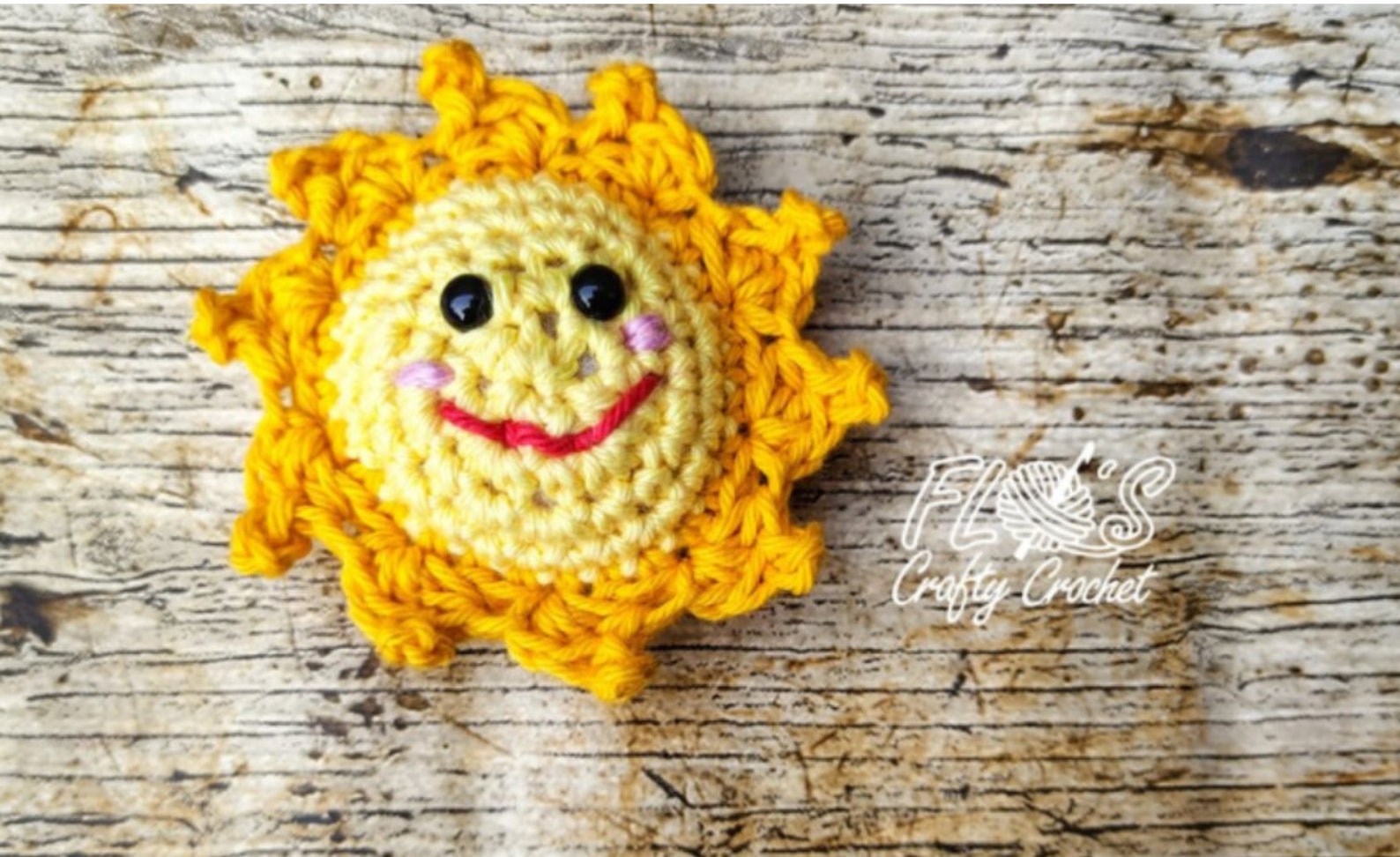 You Are My Sunshine Crochet Pattern Easy Sun Beginner Etsy