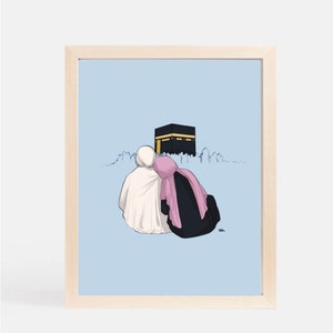 Makkah Hajj Umrah DIGITAL art print