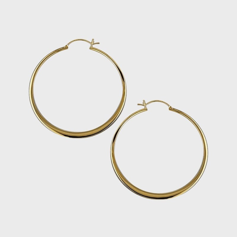 Large Hoop Earrings - Etsy